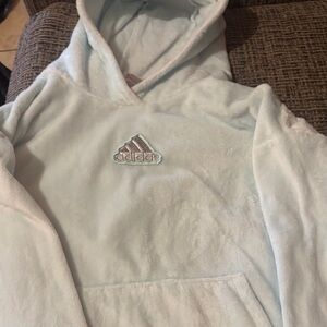 Adidas Soft Sky Blue Hoodie